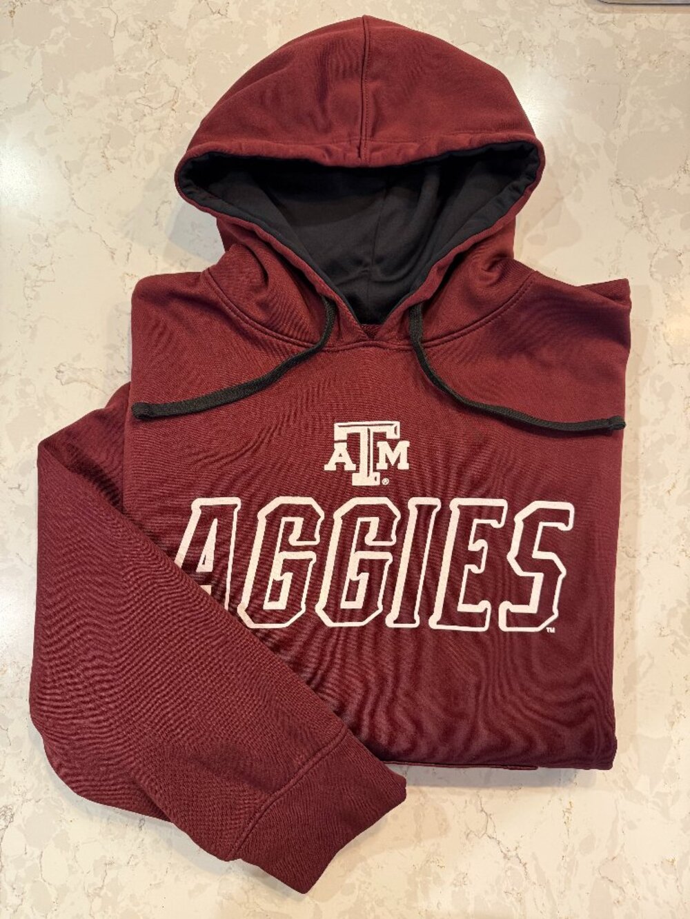 Aggies Texas A&M Sweatshirt Hoodie SZ L
